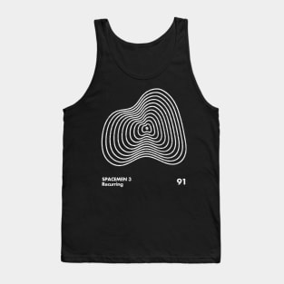 Spacemen 3 / 90s Minimal Graphic Design Tribute Tank Top